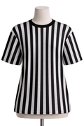 Urban Stripe Knit Tee
