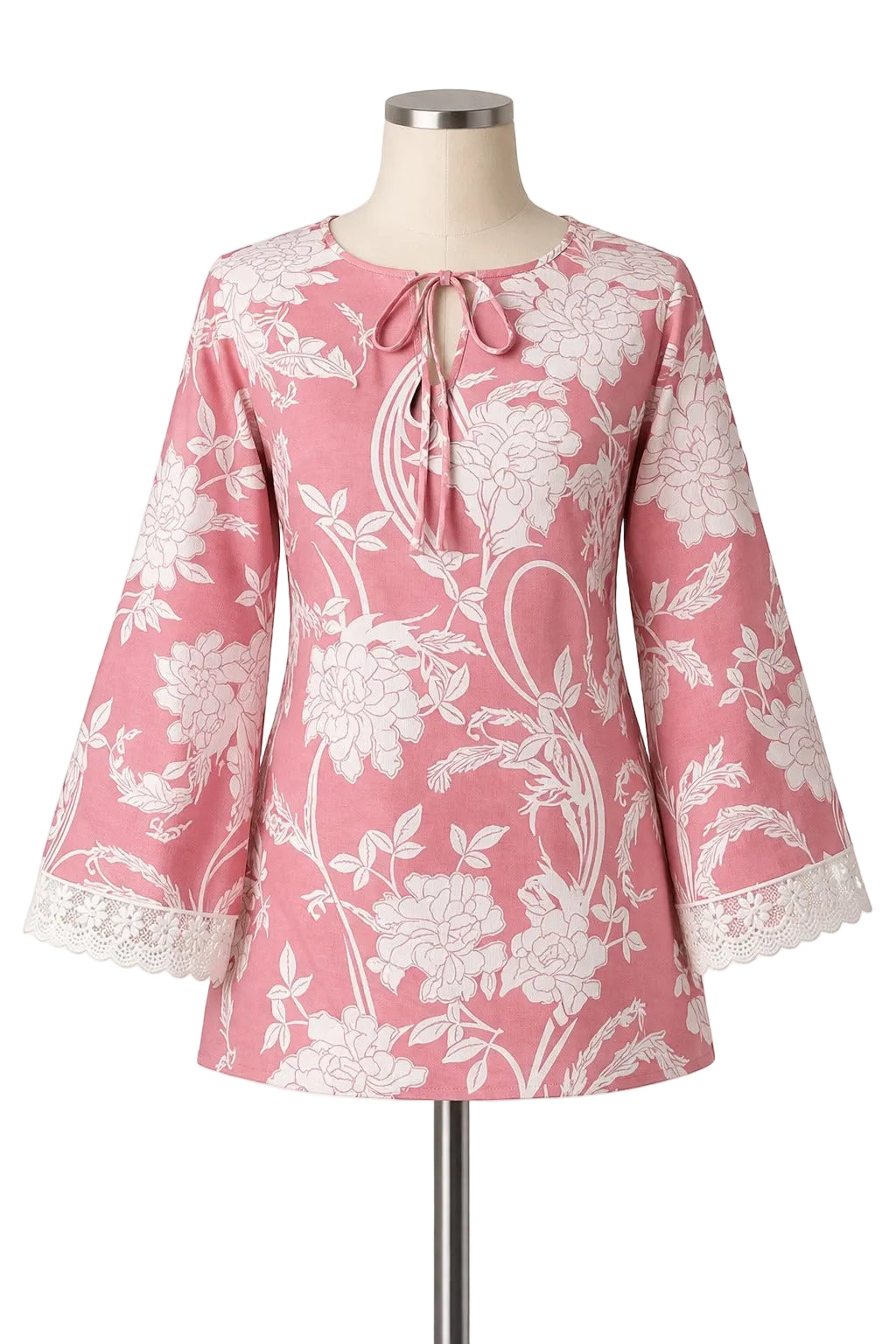 Rosé Floral Kurti